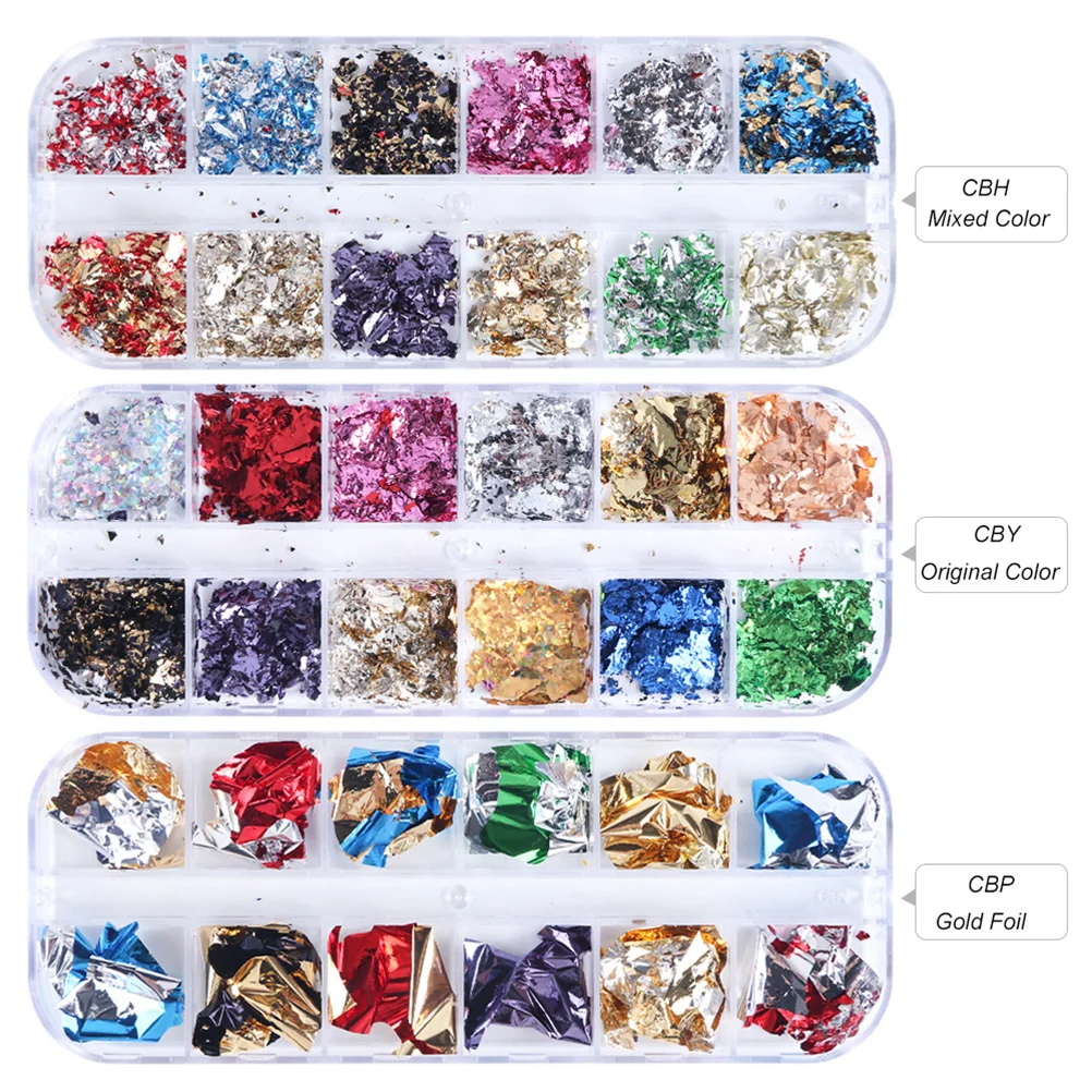 3 Sets Sequins Glitter Nail Stickers Decals Foil Paper Women Manicure Creative Unique Fashion Parties Christmas Halloween
3 Sets Sequins Glitter Nail Stickers Decals Foil Paper Women Manicure Creative Unique Fashion Parties Christmas Halloween