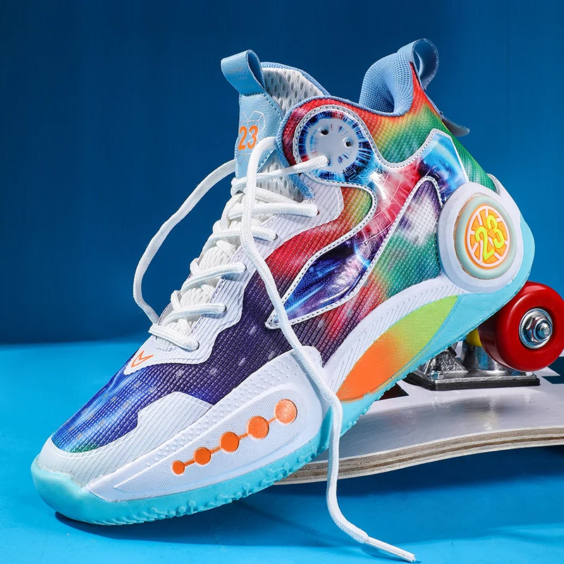 2024 New Basketball Sneakers Men Fashion Basketball Boots Non Slip Women Basketball Training Shoes High Top Mandarin Duck Shoes
2024 New Basketball Sneakers Men Fashion Basketball Boots Non Slip Women Basketball Training Shoes High Top Mandarin Duck Shoes