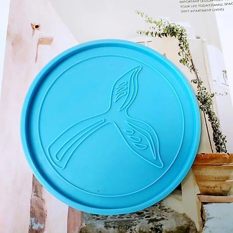 Fish Tail Epoxy Resin Mold Handmade Cup Mat Mug Pad Silicone Mould DIY Crafts Home Decorations Casting Tool
Fish Tail Epoxy Resin Mold Handmade Cup Mat Mug Pad Silicone Mould DIY Crafts Home Decorations Casting Tool