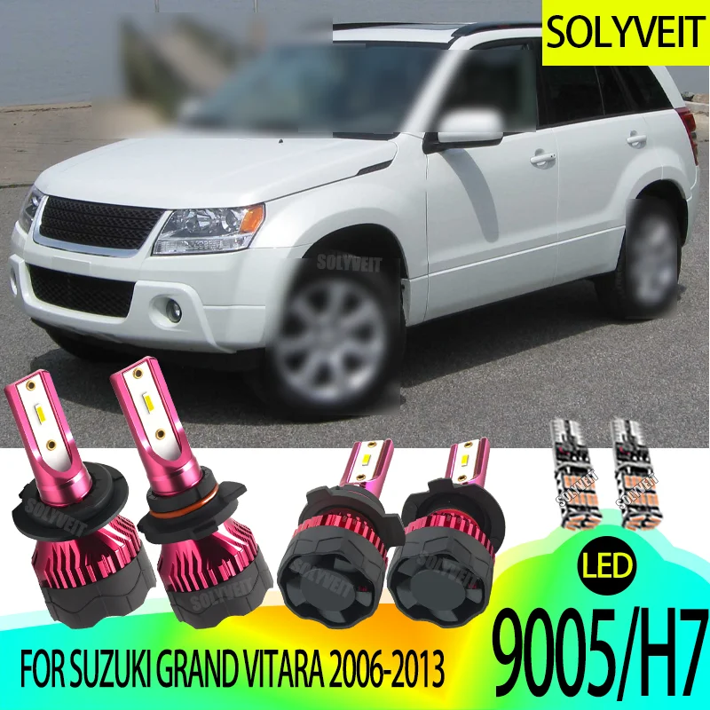 LED Headlight Kit with Optimized Cooling Fins 9005/477 HI/LO For Suzuki Grand Vitara 2006 2007 2008 2009 2010 2011 2012 2013
LED Headlight Kit with Optimized Cooling Fins 9005/477 HI/LO For Suzuki Grand Vitara 2006 2007 2008 2009 2010 2011 2012 2013