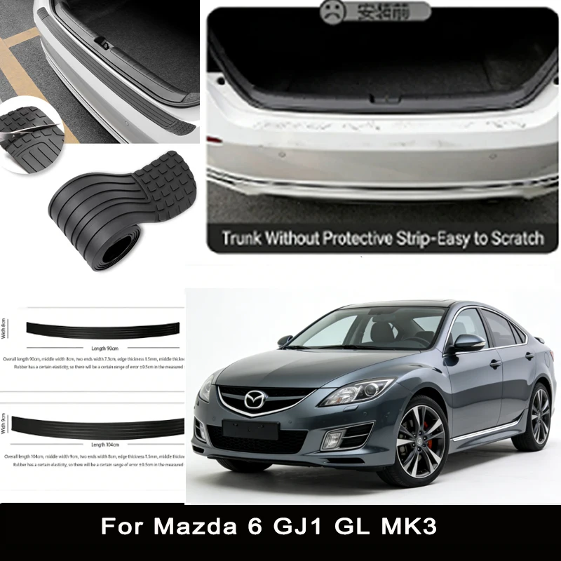 Для Mazda 6 GJ1 GL MK3: Защитная накладка на задний бампер, наклейка-стикер для защиты от царапин и ударов, декоративная полоса на заднюю часть автомобиля
Для Mazda 6 GJ1 GL MK3: Защитная накладка на задний бампер, наклейка-стикер для защиты от царапин и ударов, декоративная полоса на заднюю часть автомобиля