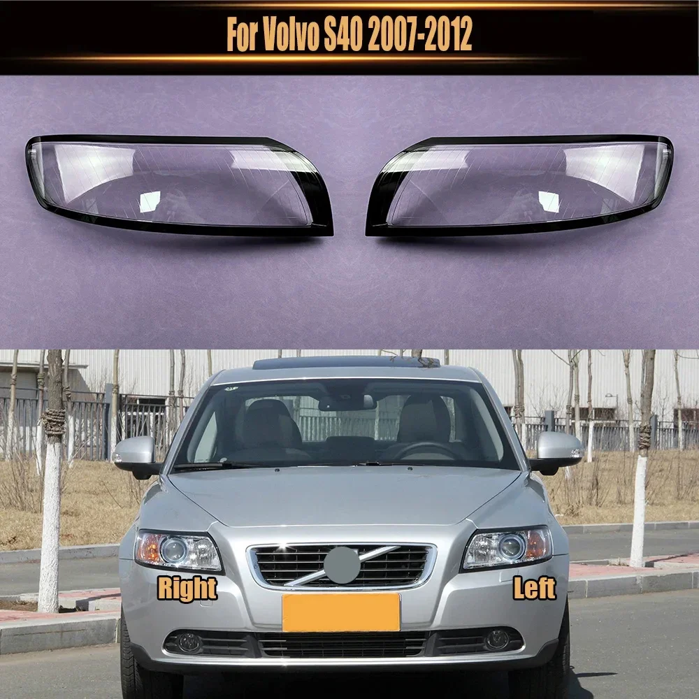 For Volvo S40 2007-2012 Headlight Cover Lens Transparent Lamp Shell Lampcover Plexiglass Replace The Original Lampshade
For Volvo S40 2007-2012 Headlight Cover Lens Transparent Lamp Shell Lampcover Plexiglass Replace The Original Lampshade