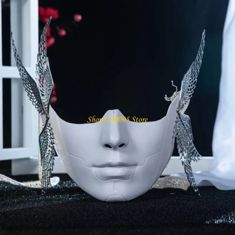 DXAE Masquerade Mask with Wing Halloween Half Face Mask Mechanical Mask Masquerades Accessory For Men Women Halloween Cosplay
DXAE Masquerade Mask with Wing Halloween Half Face Mask Mechanical Mask Masquerades Accessory For Men Women Halloween Cosplay