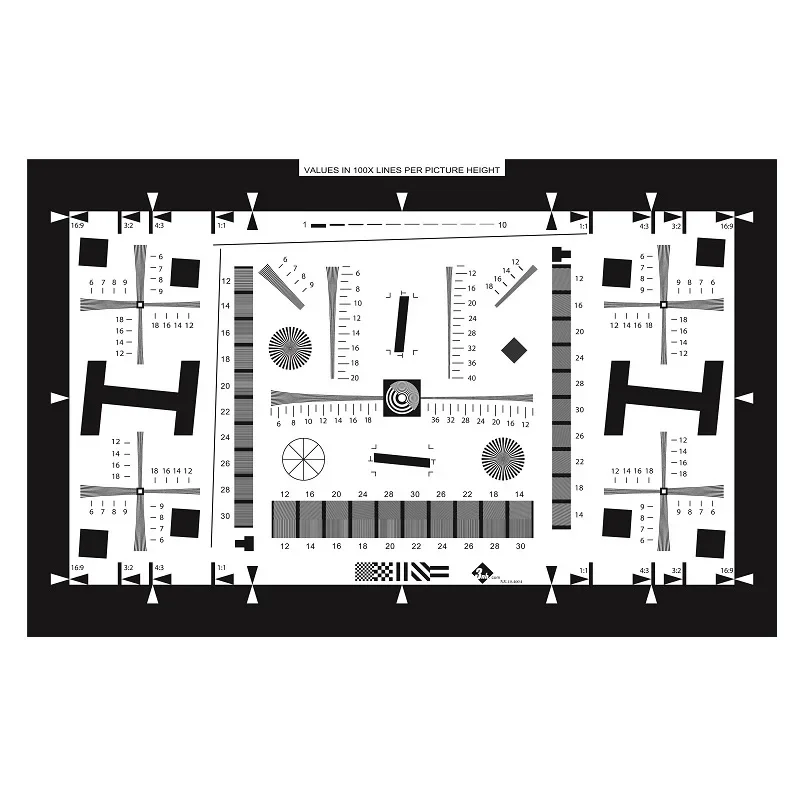 2026 Standard Iso 12233 Resolution Chart Camera test Target for Image Quality Color test MTF TV Line 4X for 8 Million Pixel Came
2026 Standard Iso 12233 Resolution Chart Camera test Target for Image Quality Color test MTF TV Line 4X for 8 Million Pixel Came