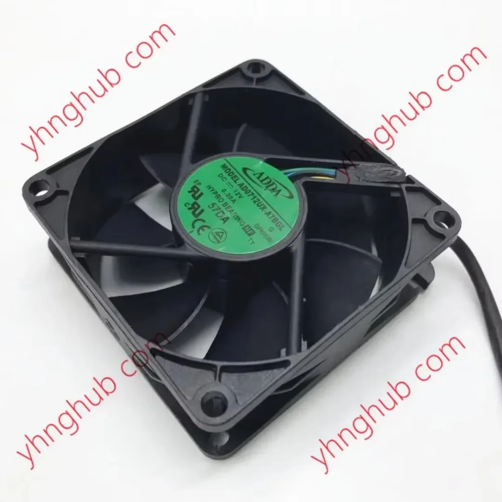 ADDA AD0712UX-A7BGL DC 12V 0.30A 70x70x25mm 4-Wire Cooling Fan
ADDA AD0712UX-A7BGL DC 12V 0.30A 70x70x25mm 4-Wire Cooling Fan