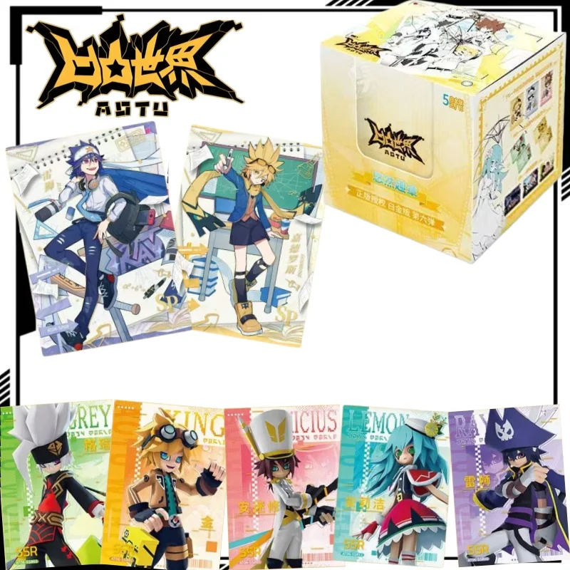 Aotu World Collectible Card Series 6 Relaxing Fun Chapter Cartoon King Card Anime Merch Holiday Gift Trendy Toy Whole Box
Aotu World Collectible Card Series 6 Relaxing Fun Chapter Cartoon King Card Anime Merch Holiday Gift Trendy Toy Whole Box