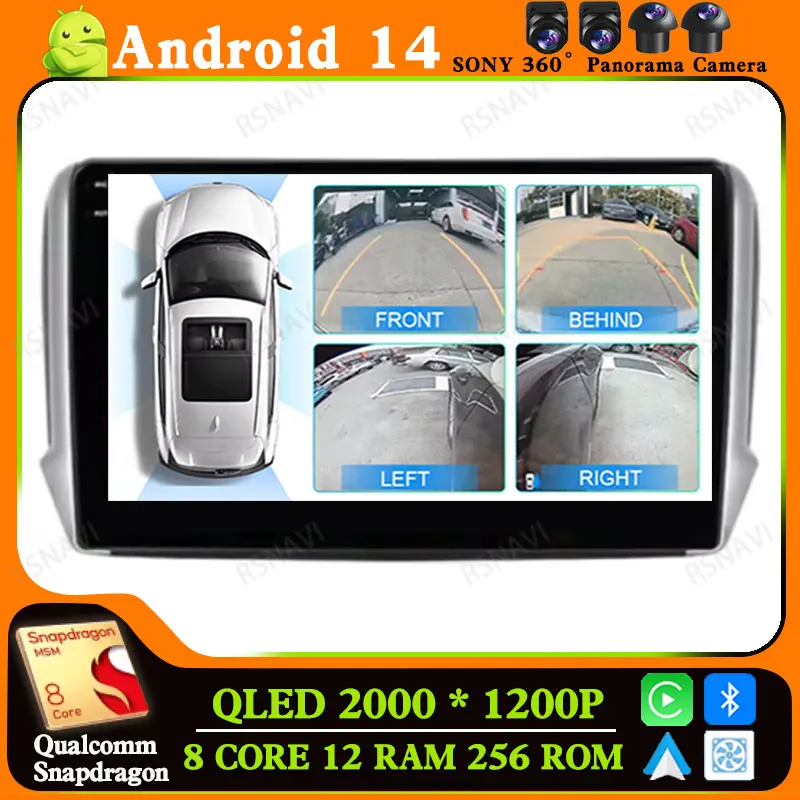 Android 14 Car Radio For Peugeot 2008 208 Series 2012 2013 2014 - 2018 BT Viedo Player 2 DIN Navigation 4G LTE GPS DVD Head Unit
Android 14 Car Radio For Peugeot 2008 208 Series 2012 2013 2014 - 2018 BT Viedo Player 2 DIN Navigation 4G LTE GPS DVD Head Unit