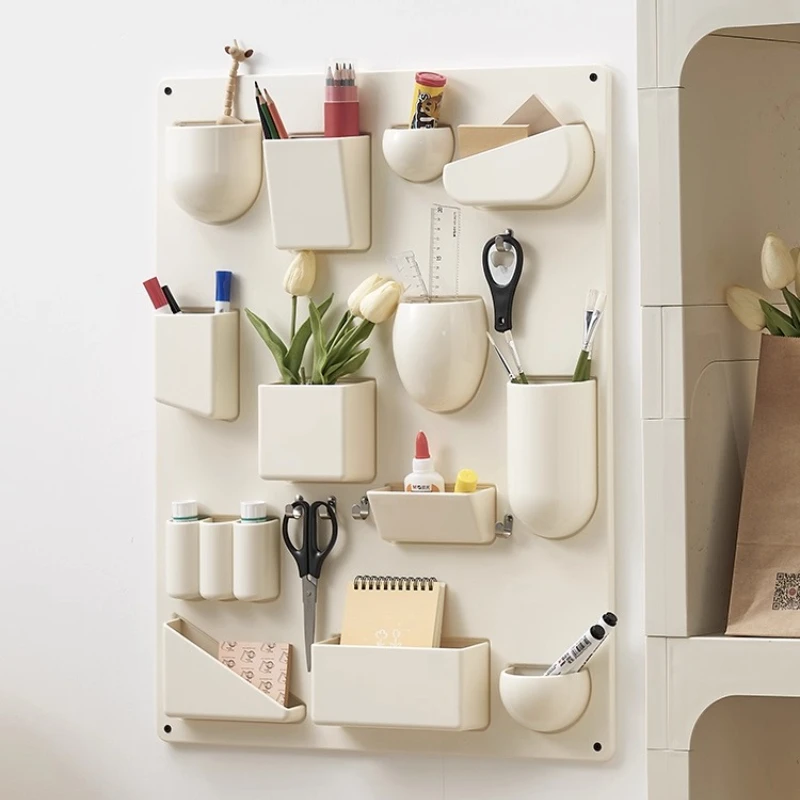 wall hole board storage rack desktop storage pen insert Nordic Kitchen Organiser WorkshopBathrooms estante para livros
wall hole board storage rack desktop storage pen insert Nordic Kitchen Organiser WorkshopBathrooms estante para livros