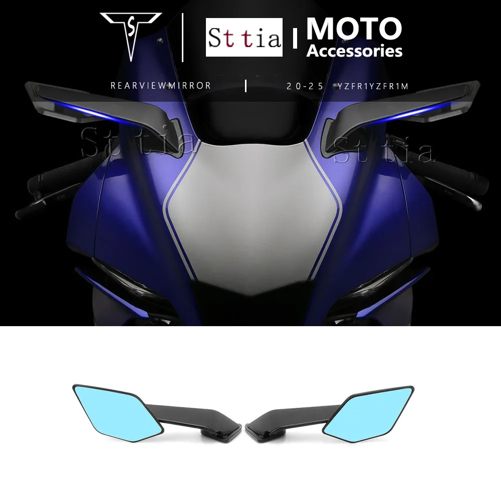 R1 R1M 2025 Мотоциклетное зеркало заднего вида подходит для Yamaha YZF R1 YZF R1M 2020-2025 со светодиодной подсветкой Зеркала заднего вида Стелс-зеркало
R1 R1M 2025 Мотоциклетное зеркало заднего вида подходит для Yamaha YZF R1 YZF R1M 2020-2025 со светодиодной подсветкой Зеркала заднего вида Стелс-зеркало