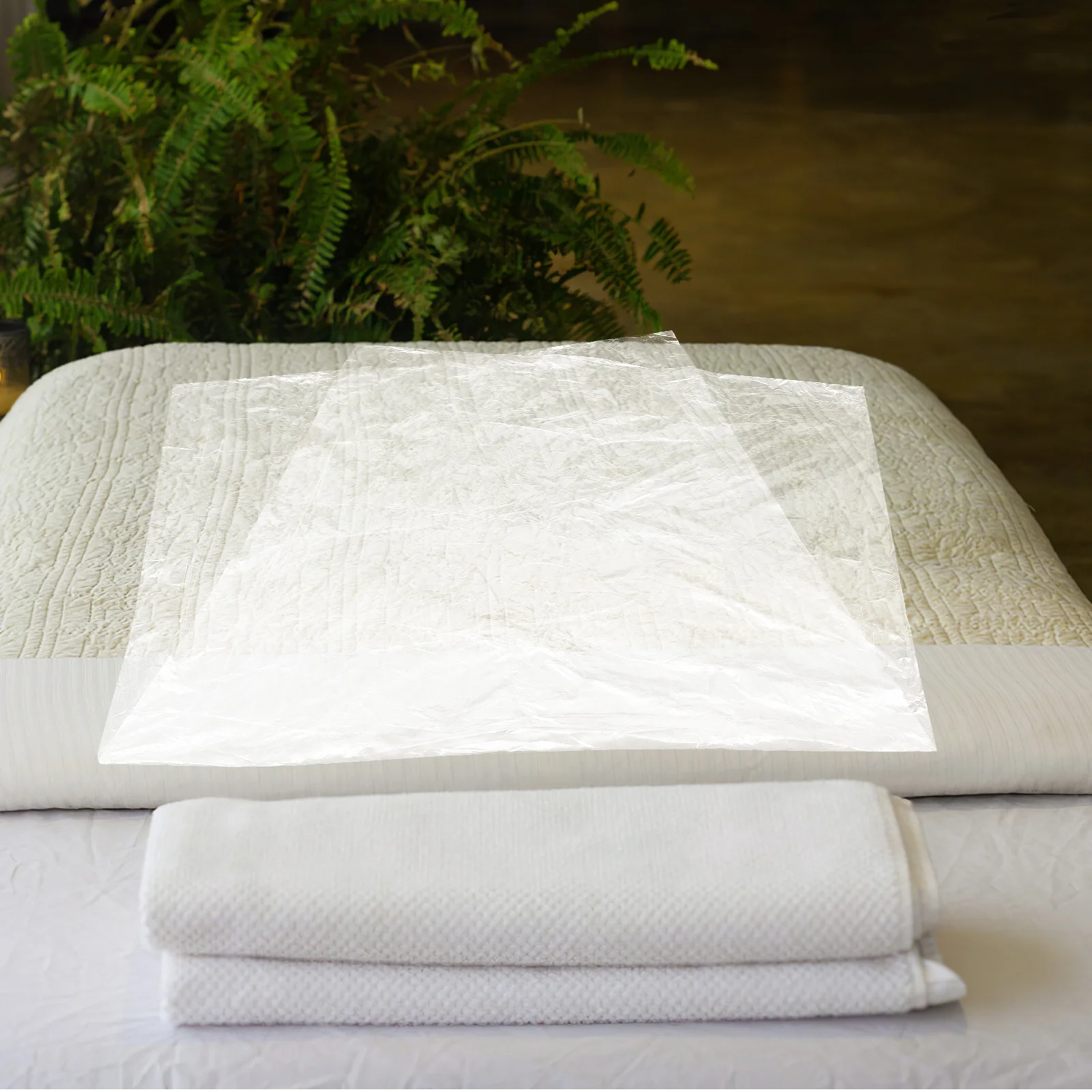 50 шт. одноразовых вкладышей для сауны из утолщенного материала с верхним отверстием, совместимые с внутренними пленками для сауны-одеял
50 шт. одноразовых вкладышей для сауны из утолщенного материала с верхним отверстием, совместимые с внутренними пленками для сауны-одеял