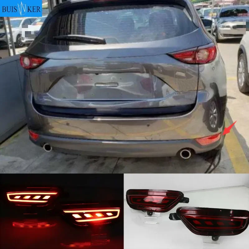 2 шт. светодиодный задний противотуманный фонарь для Mazda CX-5 CX5 2017 2018 2019 автомобильный светодиодный светильник на бампере, стоп-сигнал, указатель поворота, отражатель
2 шт. светодиодный задний противотуманный фонарь для Mazda CX-5 CX5 2017 2018 2019 автомобильный светодиодный светильник на бампере, стоп-сигнал, указатель поворота, отражатель