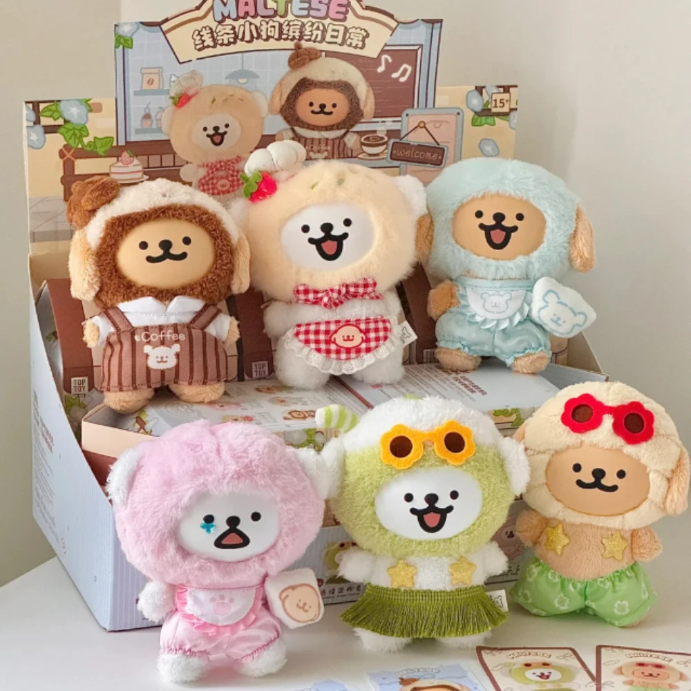 Maltese Colorful Daily Life Blind Box Mystery Box Cute Dog Doll Vinyl Face Plush Doll Pendant Collect Blind Box Toys Girl'S Gift
Maltese Colorful Daily Life Blind Box Mystery Box Cute Dog Doll Vinyl Face Plush Doll Pendant Collect Blind Box Toys Girl'S Gift