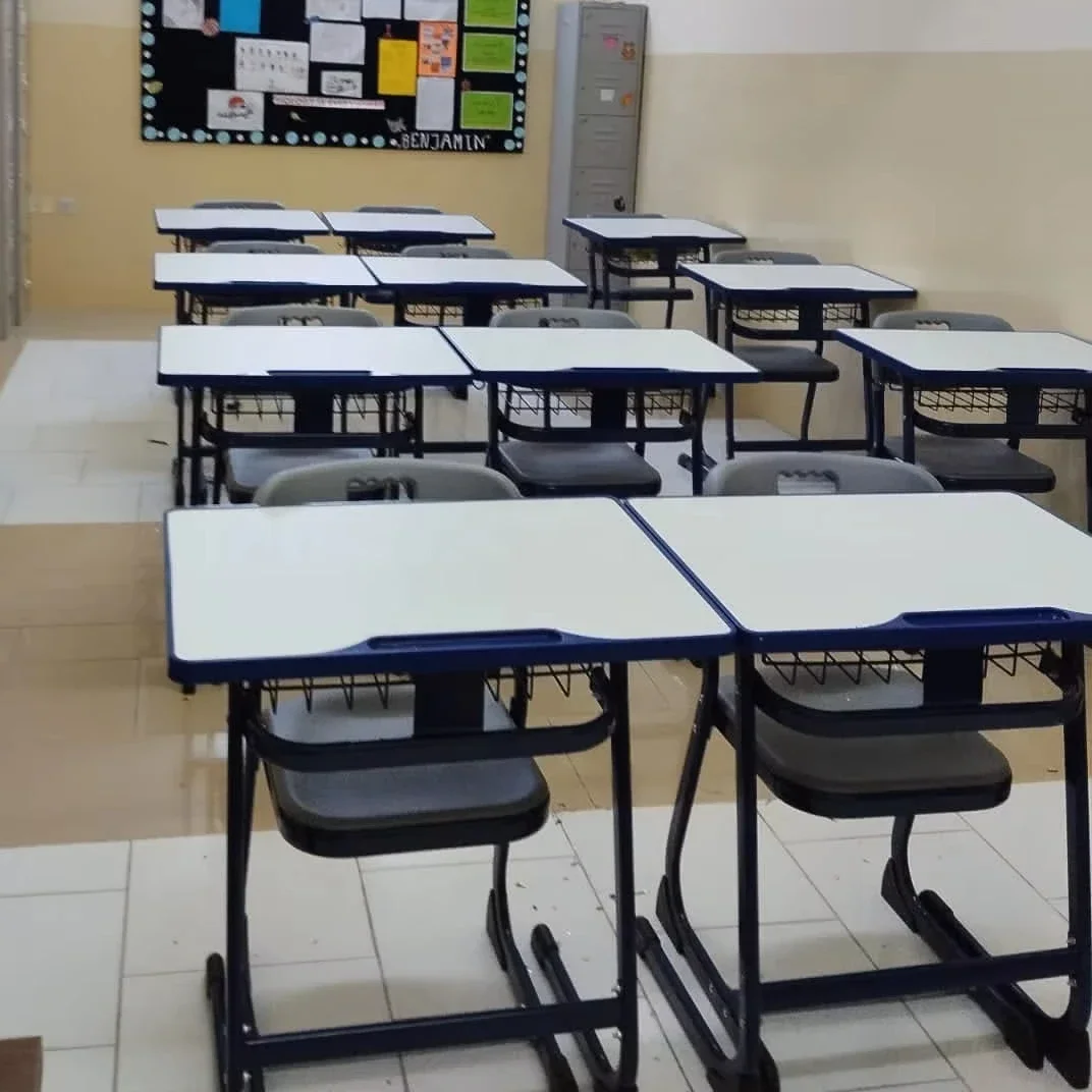 High Quality Primary Single School Desk And Chair School Furniture Suppliers Metal Wooden Desk Chair Furniture For Classroom
High Quality Primary Single School Desk And Chair School Furniture Suppliers Metal Wooden Desk Chair Furniture For Classroom