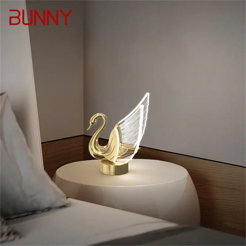 BUNNY Nordic Creative Swan Table Lamp LED Desk Light for Home Living Room Bedroom Bedside
BUNNY Nordic Creative Swan Table Lamp LED Desk Light for Home Living Room Bedroom Bedside