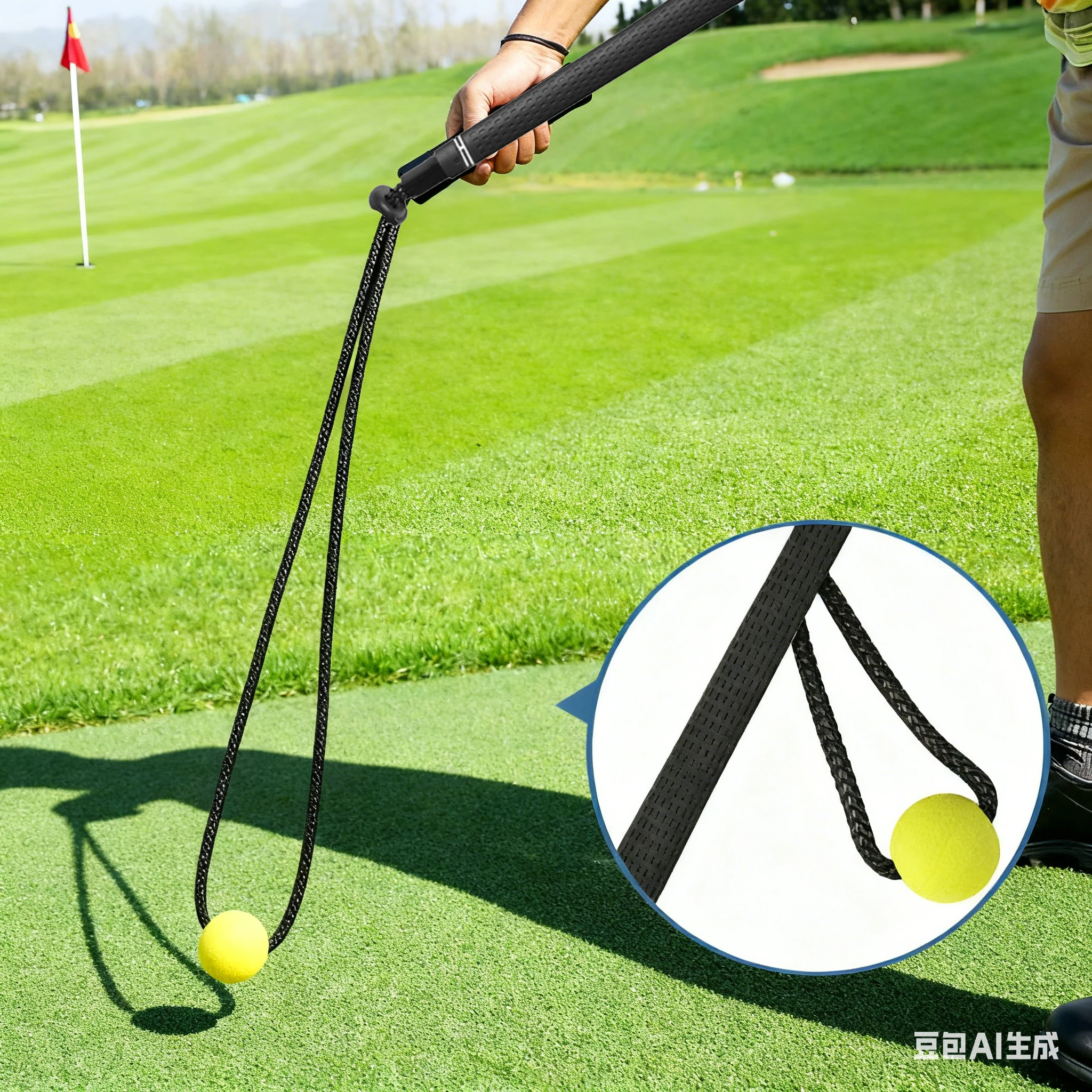 Новый качающийся канат для гольфа, тренировочное оборудование, тренажер с мячом Eva для практики, поза для начинающих, упражнения, вспомогательные работы
Новый качающийся канат для гольфа, тренировочное оборудование, тренажер с мячом Eva для практики, поза для начинающих, упражнения, вспомогательные работы