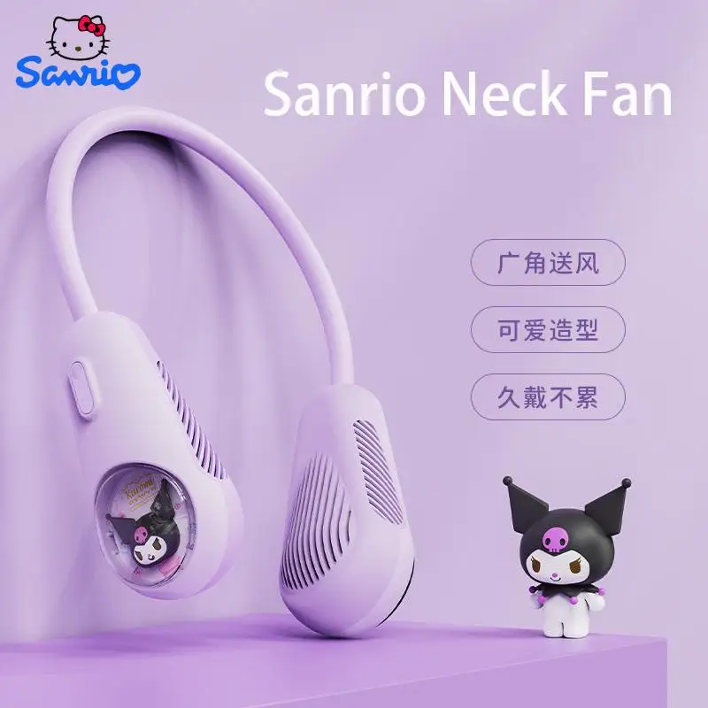 Sanrio Kawaii Small Neck Fan Anime Cinnamoroll Kuromi Kitty Portable Rechargeable MinI Student Travel Cool Fan Summer Y2k Gift
Sanrio Kawaii Small Neck Fan Anime Cinnamoroll Kuromi Kitty Portable Rechargeable MinI Student Travel Cool Fan Summer Y2k Gift