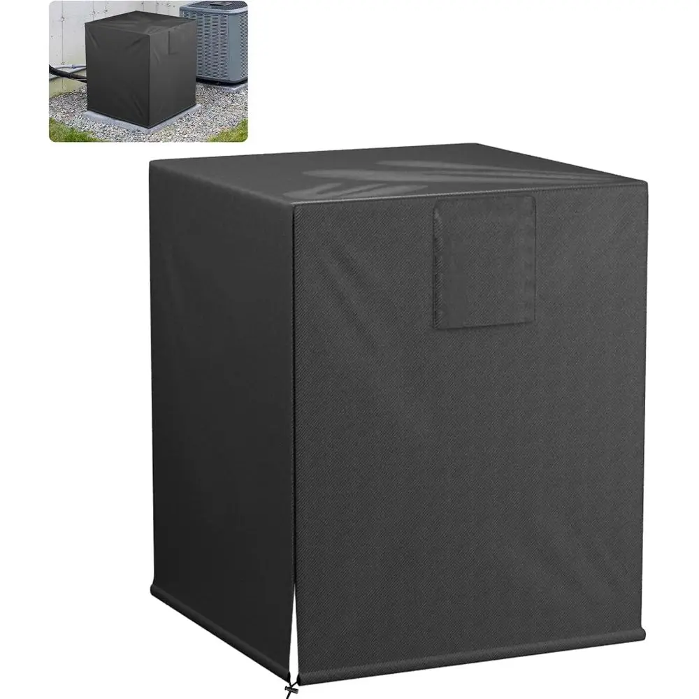 Durable Outdoor Square Air Conditioner Cover, Waterproof, Fits Units up to 24x24x30 inches
Durable Outdoor Square Air Conditioner Cover, Waterproof, Fits Units up to 24x24x30 inches