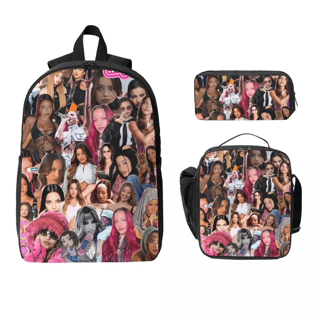 MP3 Emilia Mernes Backpack Student Boys Girls BookBag School Bag Laptop Shoulder Bags 3ps Insulated Lunch Bag Pencil Case
MP3 Emilia Mernes Backpack Student Boys Girls BookBag School Bag Laptop Shoulder Bags 3ps Insulated Lunch Bag Pencil Case