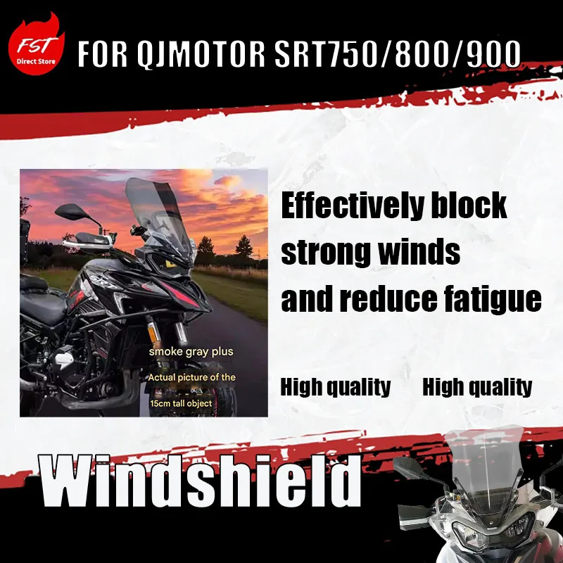 Модификация ветрового стекла QJMOTOR SRT750/800/900 для увеличения высоты, защита ветрового стекла TRK902X для защиты груди.
Модификация ветрового стекла QJMOTOR SRT750/800/900 для увеличения высоты, защита ветрового стекла TRK902X для защиты груди.