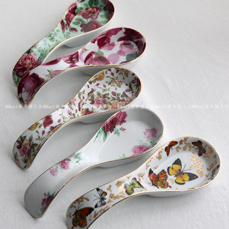 Foreign trade tail goods warm rose creative spoon dessert pad spoon creative modeling snack spoon
Foreign trade tail goods warm rose creative spoon dessert pad spoon creative modeling snack spoon