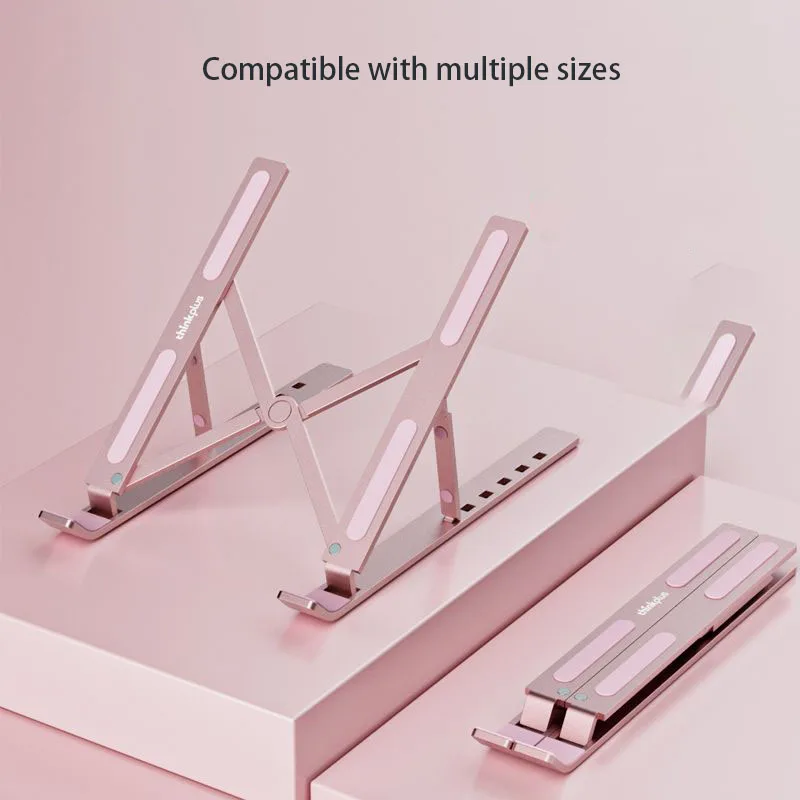 Adjustable Sturdy Aluminum Alloy Laptop Stand Foldable Portable Notebook Holder 6 Gears Height Riser for Notebook Office Desk
Adjustable Sturdy Aluminum Alloy Laptop Stand Foldable Portable Notebook Holder 6 Gears Height Riser for Notebook Office Desk