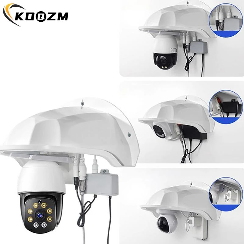 1PC Protective Covers Shield Wall Waterproof Rainproof Cover Turret Dome Cameras Protection Box Security Camera Protection Case
1PC Protective Covers Shield Wall Waterproof Rainproof Cover Turret Dome Cameras Protection Box Security Camera Protection Case