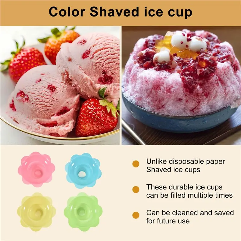 200 Pieces 4 Oz Colorful Shaved Ice Cups Flower Shaped Snow Cone Cups Leak Proof Plastic Snack Ice Cream Bowls Highly Recommende
200 Pieces 4 Oz Colorful Shaved Ice Cups Flower Shaped Snow Cone Cups Leak Proof Plastic Snack Ice Cream Bowls Highly Recommende