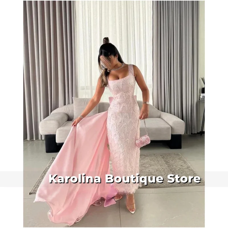 Customized Sequins. Square Collar Evening Dress Luxury Elegant Party Dress Wide Shoulder Straps Women's Elegant Dresses
Customized Sequins. Square Collar Evening Dress Luxury Elegant Party Dress Wide Shoulder Straps Women's Elegant Dresses