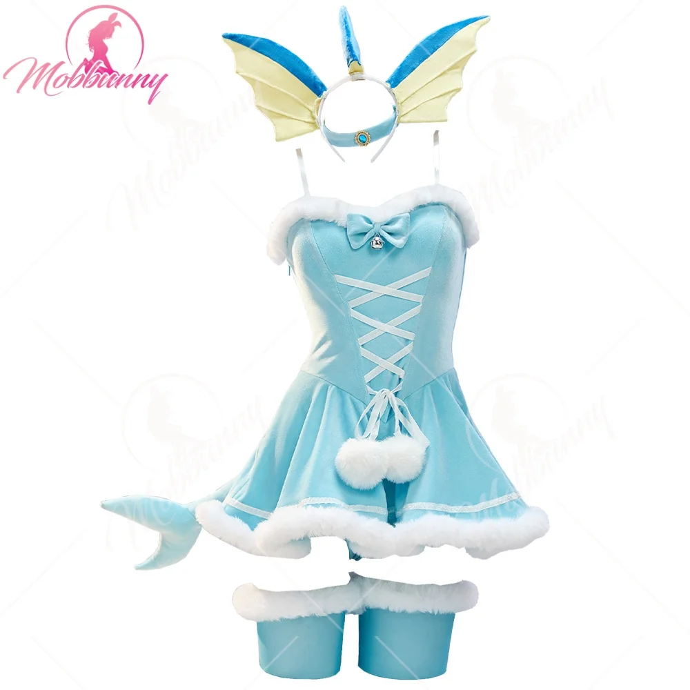 MOBBUNNY женский PM Derivative сексуальный рождественский плюшевый костюм для косплея, зимнее платье с головным убором и хвостом, костюмы для косплея на Хэллоуин
MOBBUNNY женский PM Derivative сексуальный рождественский плюшевый костюм для косплея, зимнее платье с головным убором и хвостом, костюмы для косплея на Хэллоуин