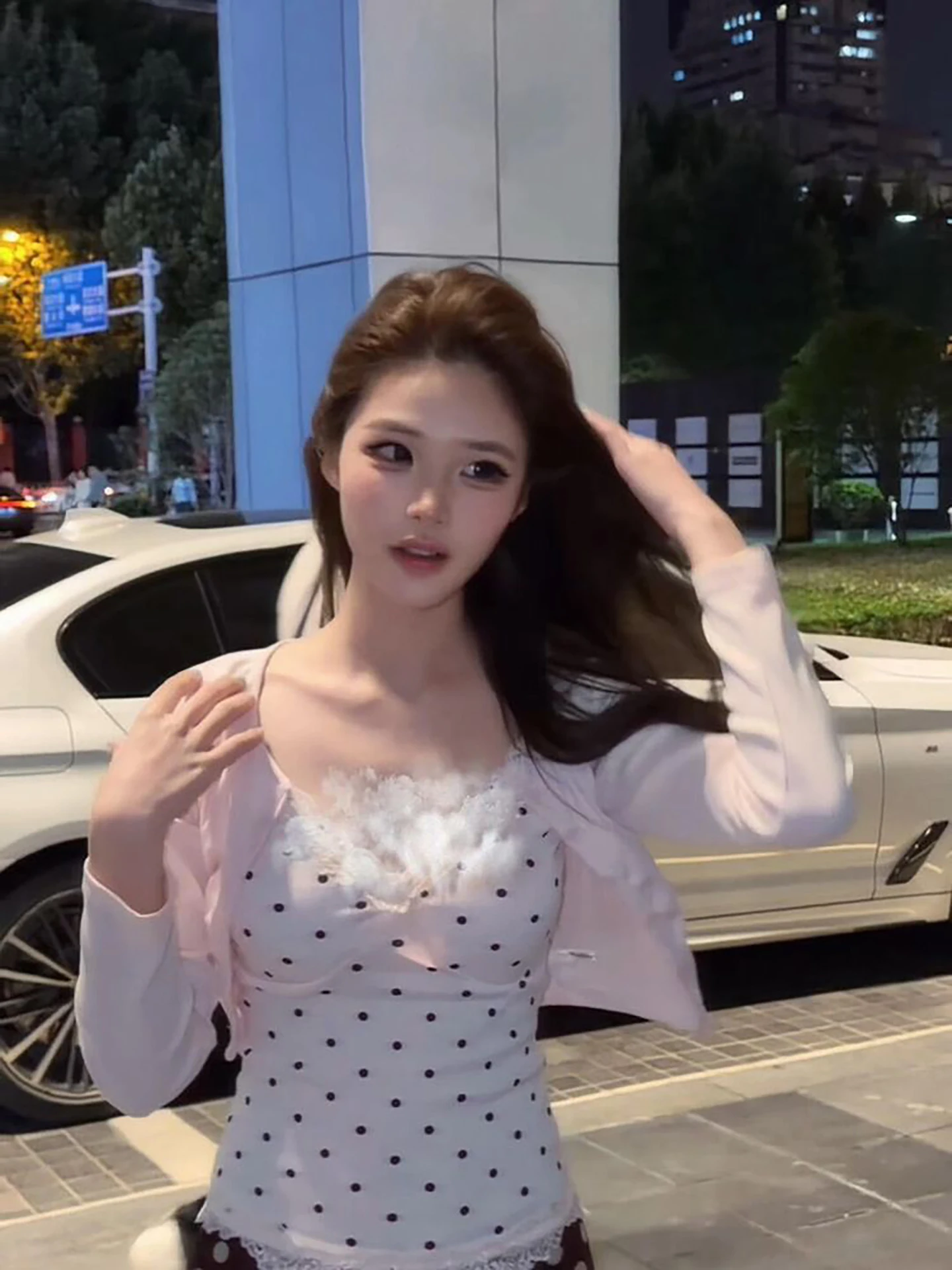 Pink Korean Style Open Cardigan Inner Checkered Lace Trim Tank Top Two Piece Set Women Summer New Arrival Simple Style
Pink Korean Style Open Cardigan Inner Checkered Lace Trim Tank Top Two Piece Set Women Summer New Arrival Simple Style