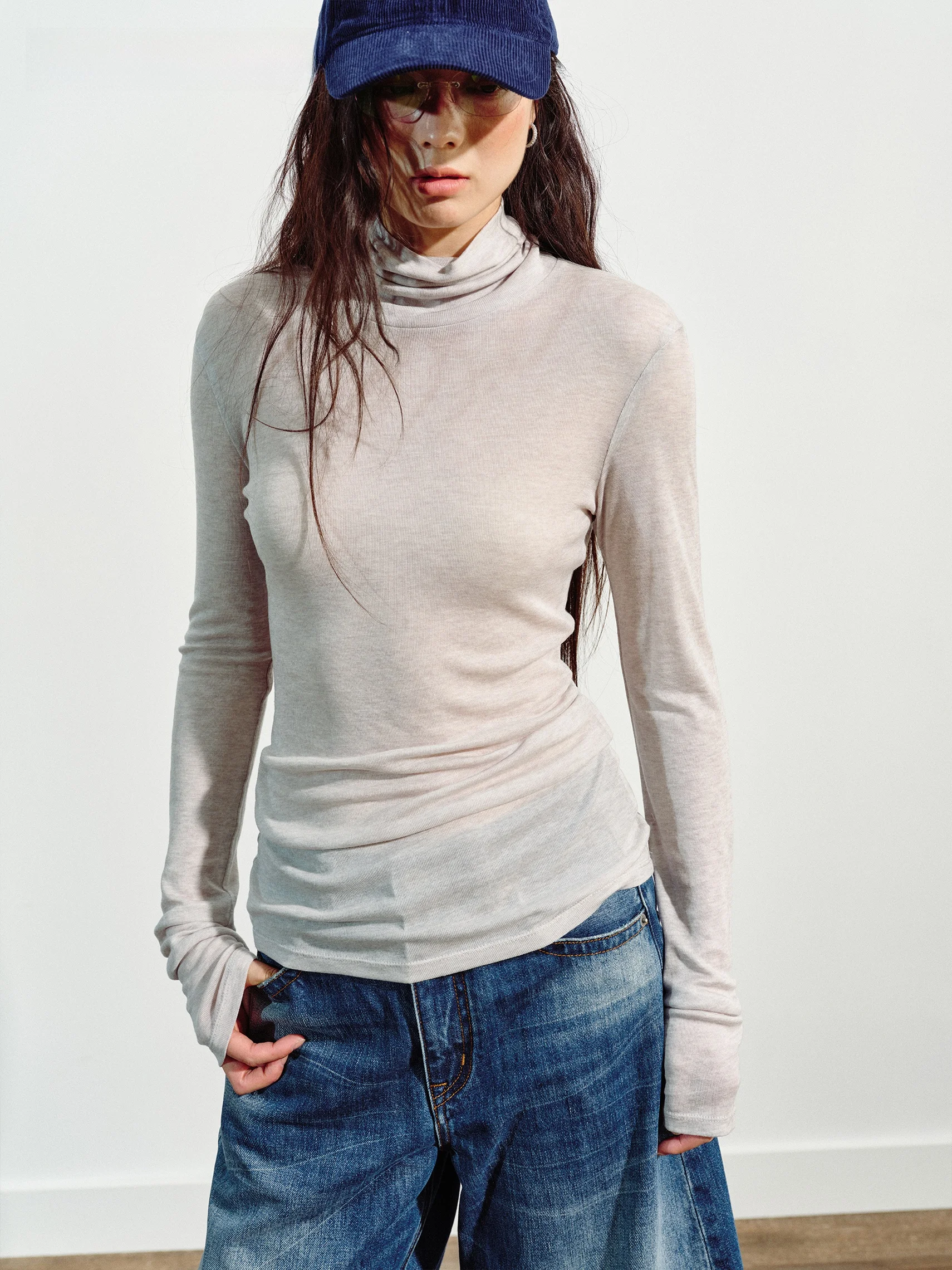 VERMO Классический удобный мягкий шелковый шерстяной высокий воротник Long Sve Water Cooling ey Base irt Женский повседневный трикотажный свит...
VERMO Классический удобный мягкий шелковый шерстяной высокий воротник Long Sve Water Cooling ey Base irt Женский повседневный трикотажный свит...