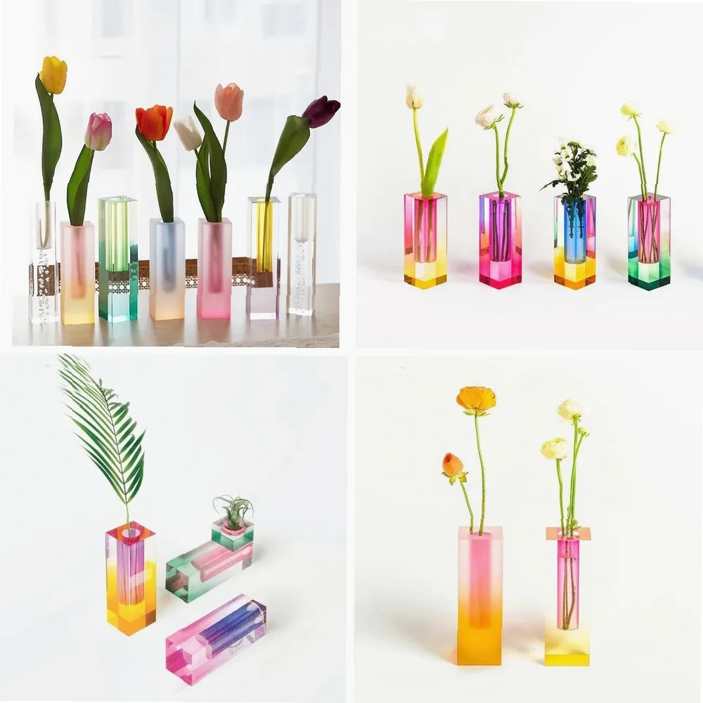 Iridescent Geometric Acrylic Vase for Wedding & Living Room Decor, Tall Cylinder Flower Vase (72 Characters)
Iridescent Geometric Acrylic Vase for Wedding & Living Room Decor, Tall Cylinder Flower Vase (72 Characters)