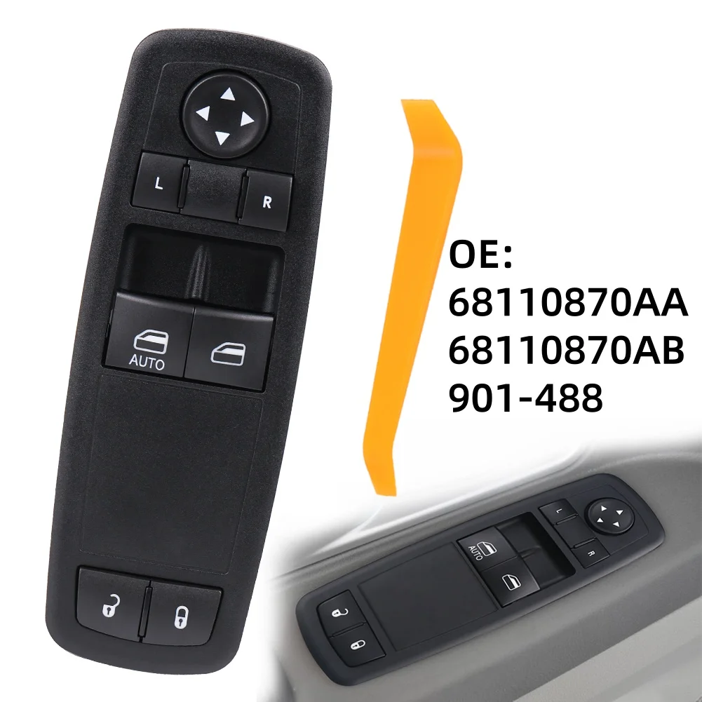 Master Power Window Switch Driver Side For Dodge Grand Caravan Ram C/V Chrysler Town & Country 3.6L Window Switch 68110870AA
Master Power Window Switch Driver Side For Dodge Grand Caravan Ram C/V Chrysler Town & Country 3.6L Window Switch 68110870AA