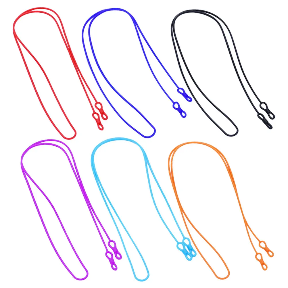 6Pcs Silicone Glasses Lanyards Elastic Anti-Lost Eyeglass Straps for Men Women Lightweight Eyeglass Necklace Holder 
6Pcs Silicone Glasses Lanyards Elastic Anti-Lost Eyeglass Straps for Men Women Lightweight Eyeglass Necklace Holder