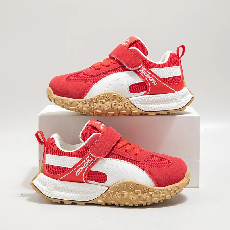 Autumn Red Sports Shoes For Children Running Shoes Platform Outdoor Kids Sneakers Original Brand Designer Shoes Boys Trainers
Autumn Red Sports Shoes For Children Running Shoes Platform Outdoor Kids Sneakers Original Brand Designer Shoes Boys Trainers