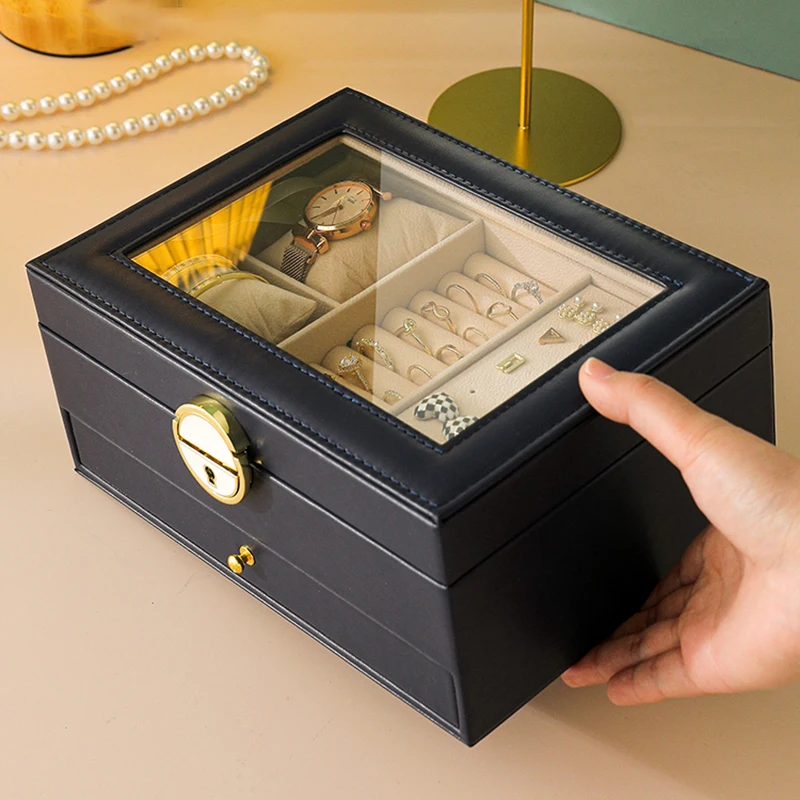 Drawer Transparent Makeup Box Black Women Divider Makeup Box Bathroom Organizer Storage Caja De Almacenamiento Household Items
Drawer Transparent Makeup Box Black Women Divider Makeup Box Bathroom Organizer Storage Caja De Almacenamiento Household Items