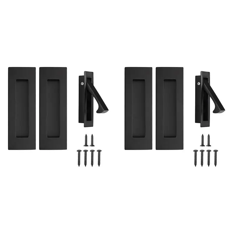 LLCS-Pocket Door Handles And Edge Pull Matte , Handles Hardware Latch,Recessed Finger Flush Pulls 6Pcs Black
LLCS-Pocket Door Handles And Edge Pull Matte , Handles Hardware Latch,Recessed Finger Flush Pulls 6Pcs Black