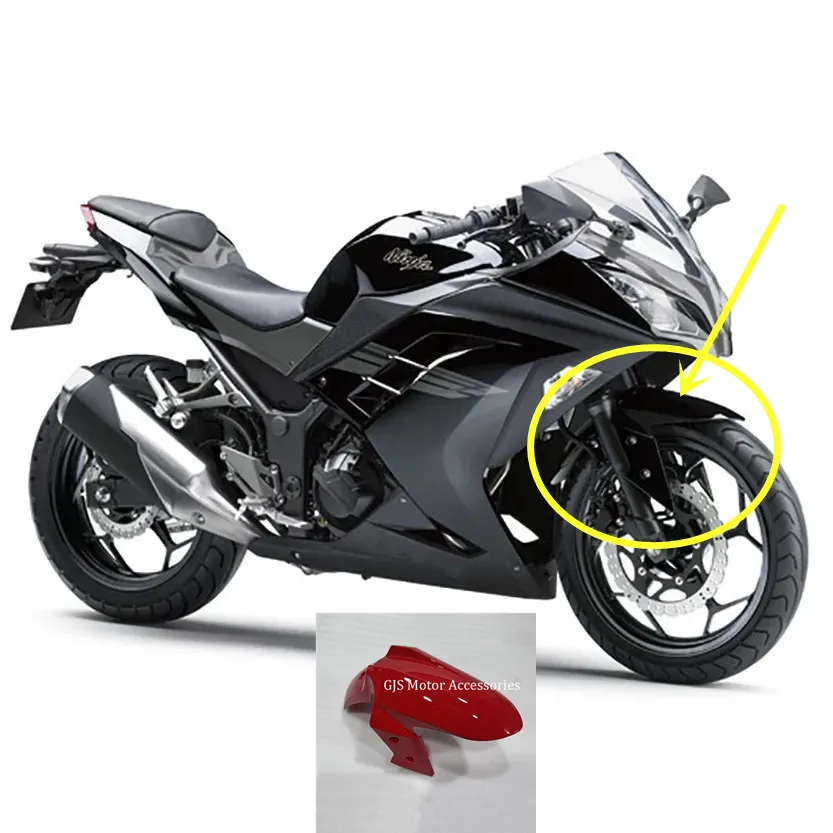 Motorcycle Front Fender Splash Guard Mudguard Protect For Kawasaki Ninja300 Ninja250 Ninja250R EX250 EX300 Z250 Z300 2013-2017
Motorcycle Front Fender Splash Guard Mudguard Protect For Kawasaki Ninja300 Ninja250 Ninja250R EX250 EX300 Z250 Z300 2013-2017