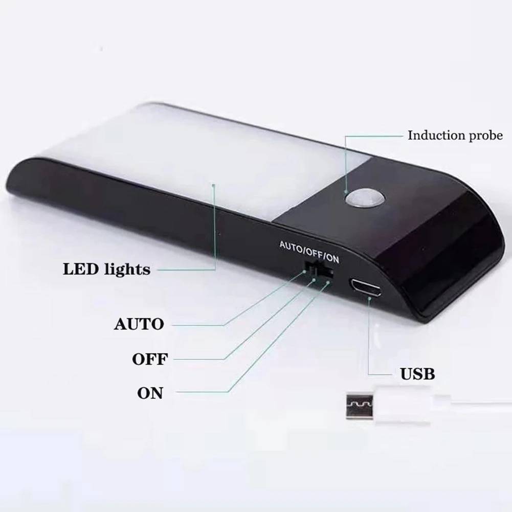 live-2Pcs 12 LED USB Rechargeable Pir Motion Induction Sensor Closet Night Light
live-2Pcs 12 LED USB Rechargeable Pir Motion Induction Sensor Closet Night Light