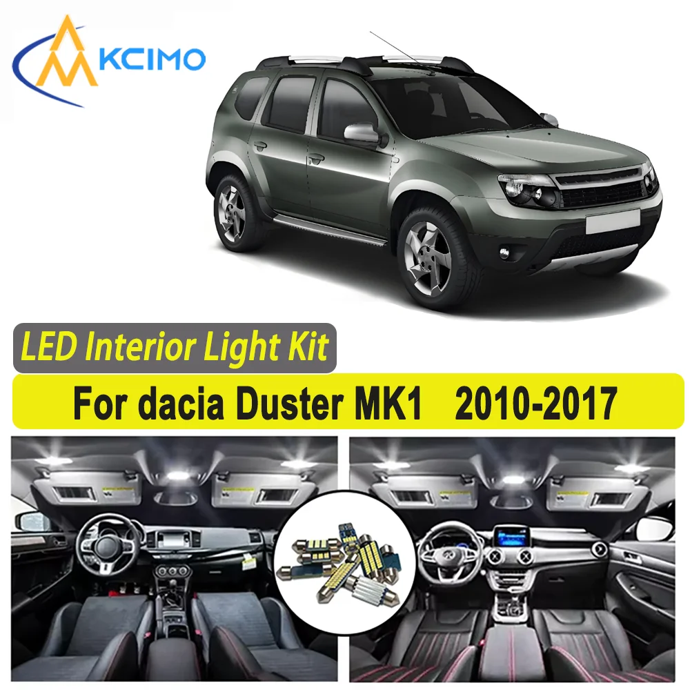Kcimo LED для dacia Duster MK1 (2010-2017) Премиум Яркий светодиодный внутренний купол Карта багажника Комплект автомобильных светодиодных ламп Canbus Автомобильный светодиодный светильник
Kcimo LED для dacia Duster MK1 (2010-2017) Премиум Яркий светодиодный внутренний купол Карта багажника Комплект автомобильных светодиодных ламп Canbus Автомобильный светодиодный светильник