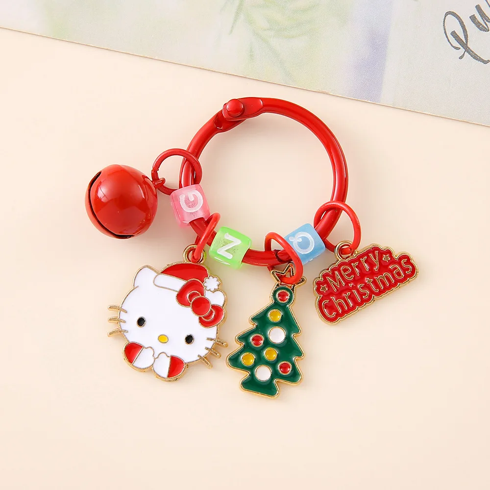 New Sanrio Christmas Keychain Letter Creative Metal Book Circle Jade Dog Christmas Couple Gift
New Sanrio Christmas Keychain Letter Creative Metal Book Circle Jade Dog Christmas Couple Gift