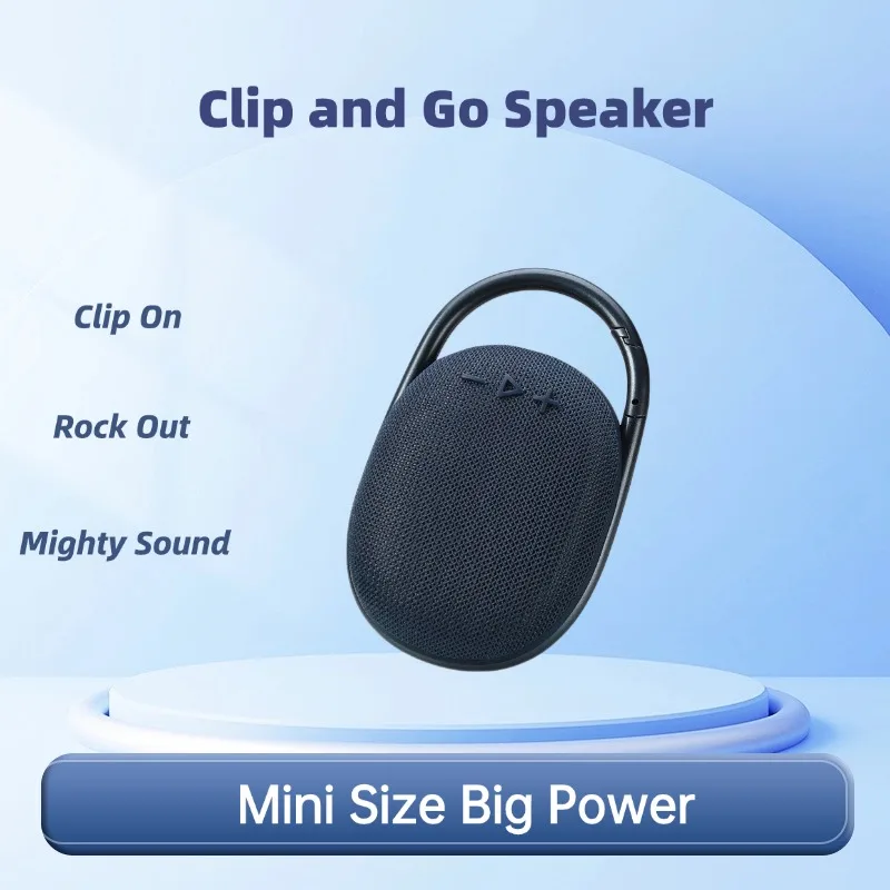 QUEED CLIP4 Portable Bluetooth Speaker – Outdoor Waterproof Speaker with Deep Bass & Clip-on Design
QUEED CLIP4 Portable Bluetooth Speaker – Outdoor Waterproof Speaker with Deep Bass & Clip-on Design