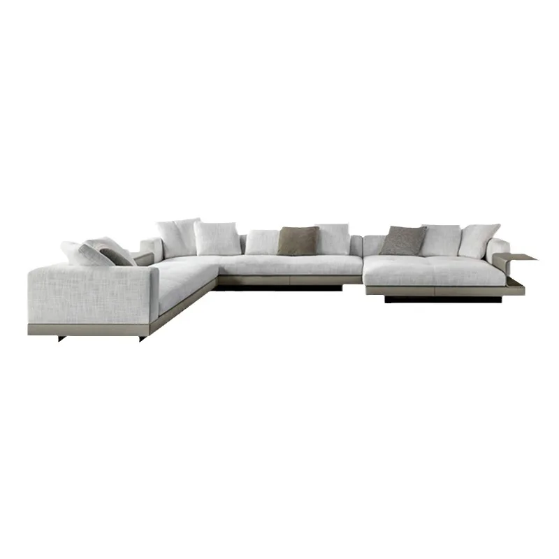 &Italian Designer High-End Villa Large Flat-Layout Corner Cotton-Linen Fabric Connolly Leather Sofa Set Italian Minimalist
&Italian Designer High-End Villa Large Flat-Layout Corner Cotton-Linen Fabric Connolly Leather Sofa Set Italian Minimalist