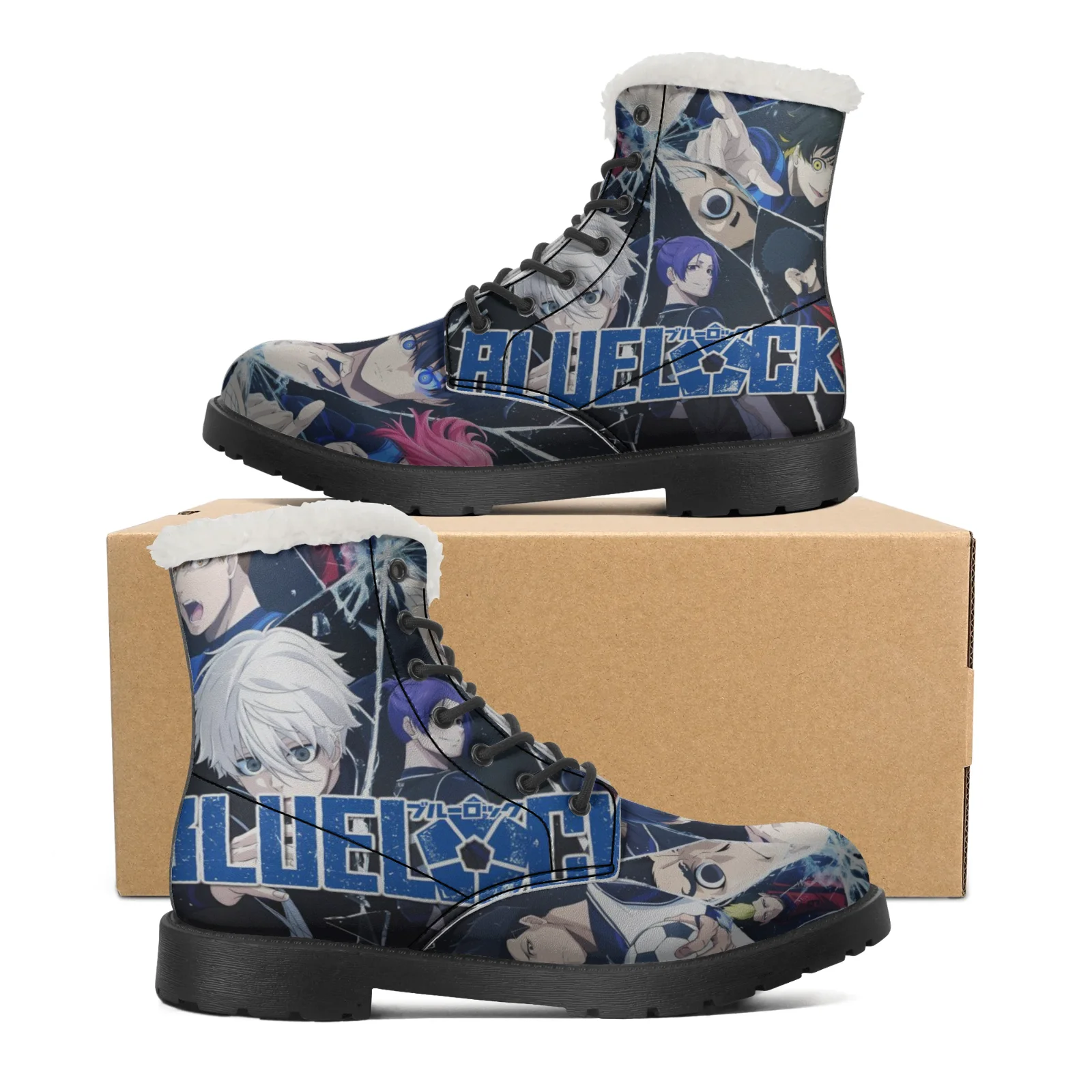 Anime Blue Lock Plush Boots Warm Snow Boots for Men Women Winter Outside Footwear Non-slip High Top Boots Size EU35-48
Anime Blue Lock Plush Boots Warm Snow Boots for Men Women Winter Outside Footwear Non-slip High Top Boots Size EU35-48
