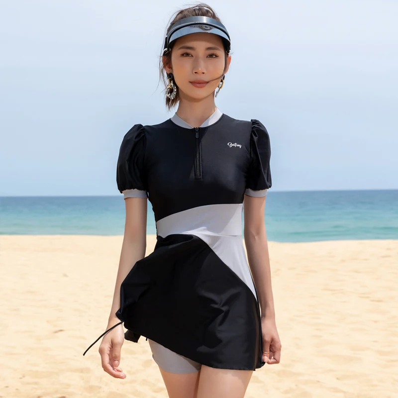 Women's 2 Piece Swimsuits Boyshorts Plus Size 5XL Short Sleeves Tankinis Sports Surfing Suits Ladies Rashguard Beachwear 2023
Women's 2 Piece Swimsuits Boyshorts Plus Size 5XL Short Sleeves Tankinis Sports Surfing Suits Ladies Rashguard Beachwear 2023