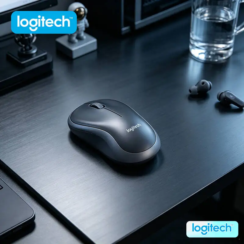 Logitech M185 Travel-Friendly Mouse Lightweight Design 3 Buttons Scroll 10m Range 12-Month Battery On-the-Go Hybrid Tool
Logitech M185 Travel-Friendly Mouse Lightweight Design 3 Buttons Scroll 10m Range 12-Month Battery On-the-Go Hybrid Tool