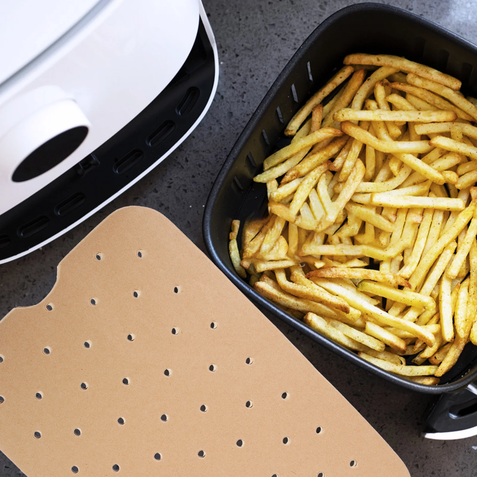 100 Sheets Baking Paper Liners for Air Fryer Nonstick Disposable Cooking Sheets Heat Resistant Perfect for Food Preparation Easy
100 Sheets Baking Paper Liners for Air Fryer Nonstick Disposable Cooking Sheets Heat Resistant Perfect for Food Preparation Easy