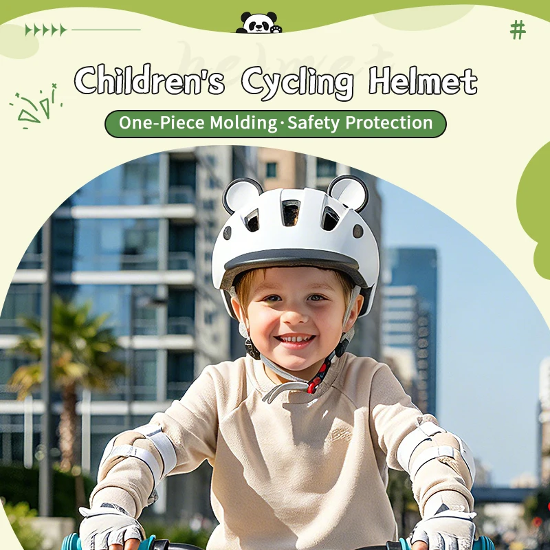 Child Bike Half Helmet Panda Cartoon Design Safety Protective Helmet For Skateboard Scooter Roller Skating 51-55cm
Child Bike Half Helmet Panda Cartoon Design Safety Protective Helmet For Skateboard Scooter Roller Skating 51-55cm