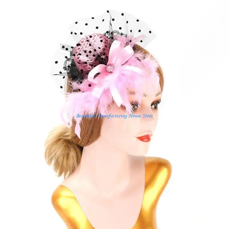 E56A Винтажная свадебная заколка для волос с перьями Декор Форма цилиндра Шпилька для выступлений на сцене Винтажная заколка для
E56A Винтажная свадебная заколка для волос с перьями Декор Форма цилиндра Шпилька для выступлений на сцене Винтажная заколка для