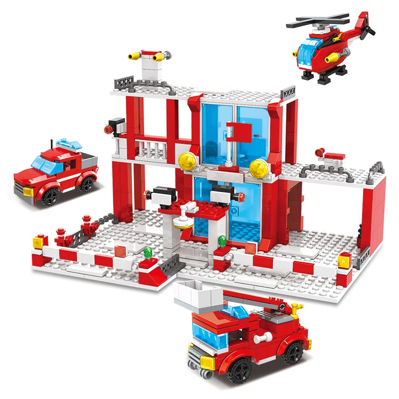 533pcs Red Fire Headquarters children's educational building blocks toys Christmas and birthday gifts
533pcs Red Fire Headquarters children's educational building blocks toys Christmas and birthday gifts